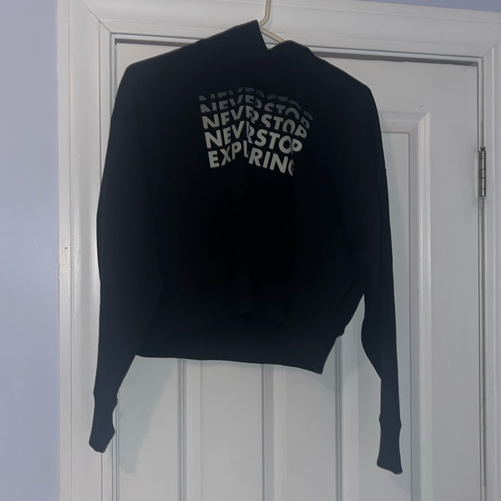 Black Northface hoodie. Size Medium